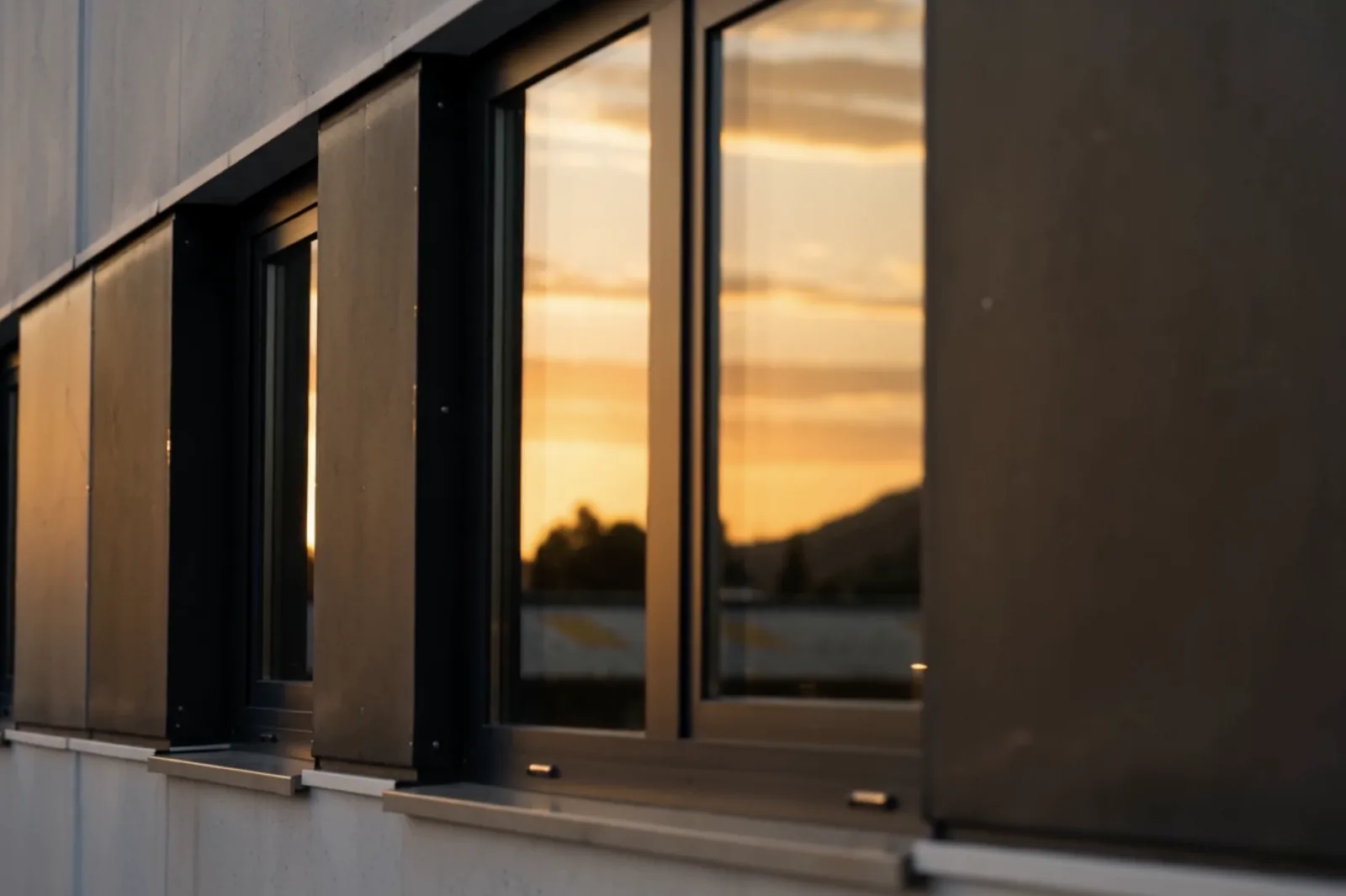 Menuiseries aluminium et panneaux de façade